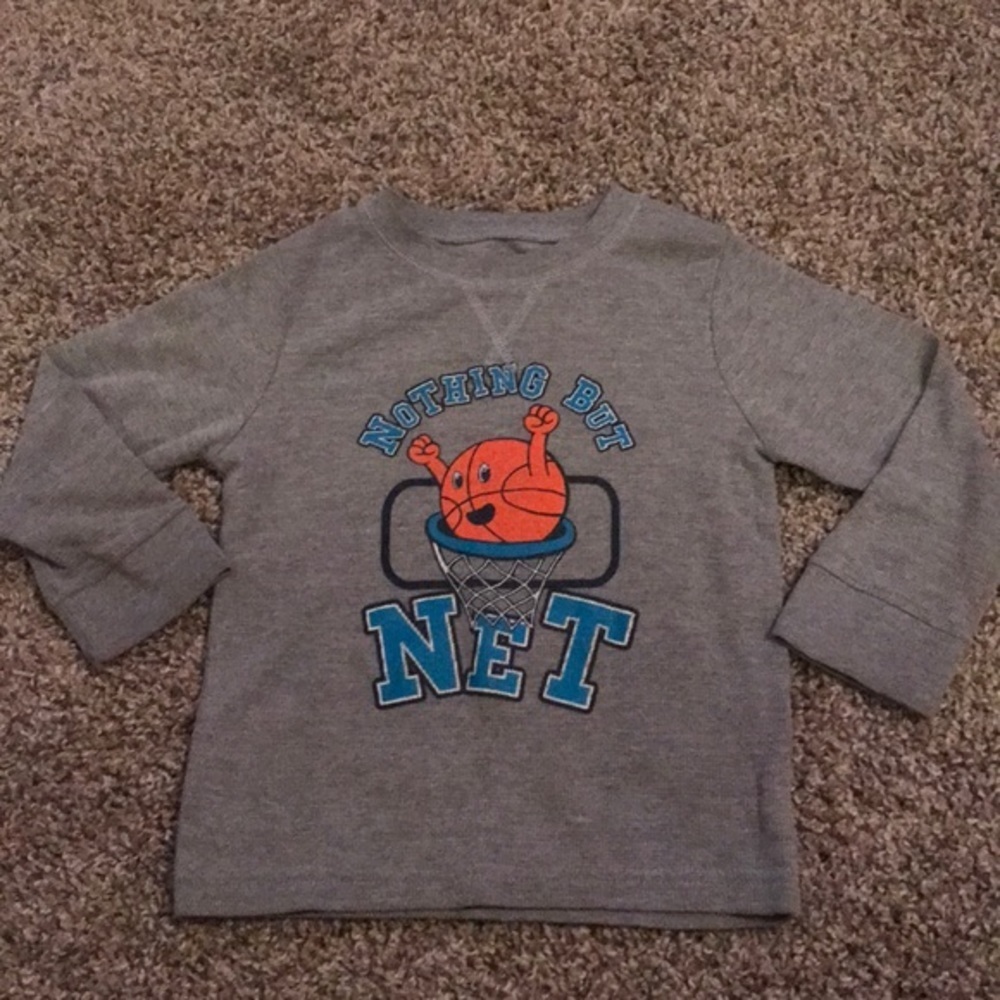 1989 Place Gray Long Sleeve Top